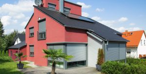 Haus mit Vorbaurollladen 2
